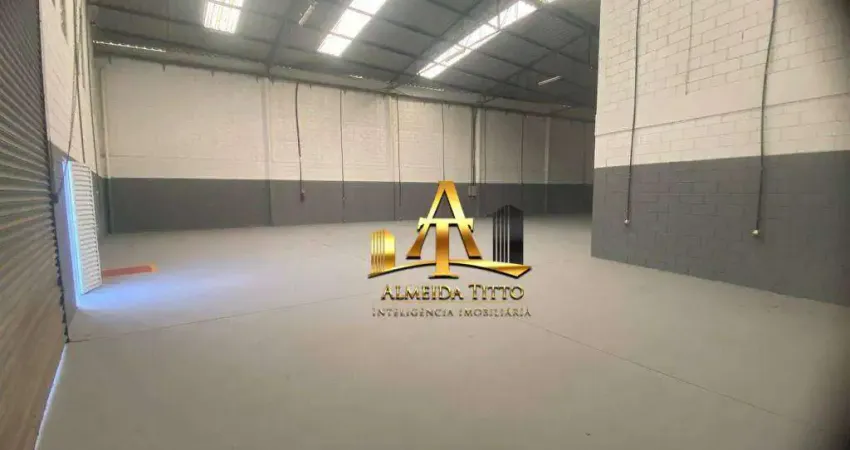 Galpão para alugar, 690 m² - condomínio empresarial - chácaras são luís - santana de parnaíba - são paulo