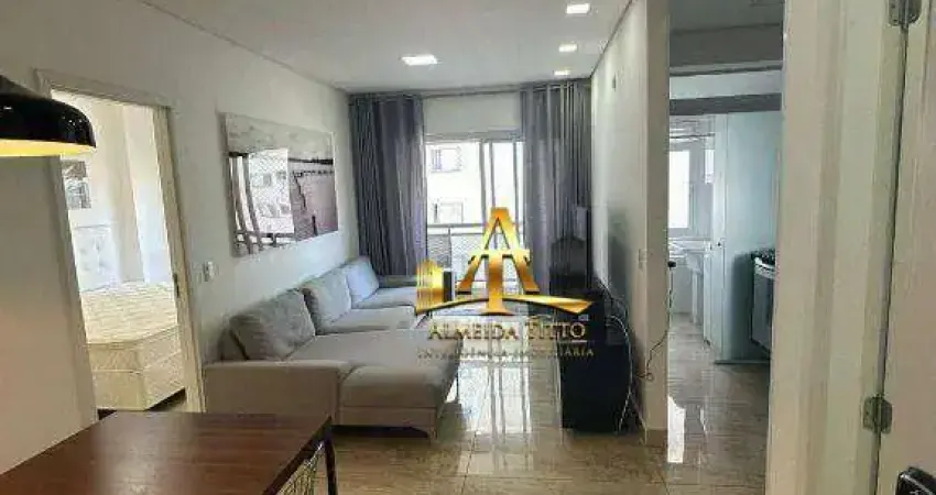 Apartamento com 1 dormitório, 50 m² - venda por r$ 740.000 ou aluguel por r$ 5.083/mês - alphaville industrial - barueri - são paulo