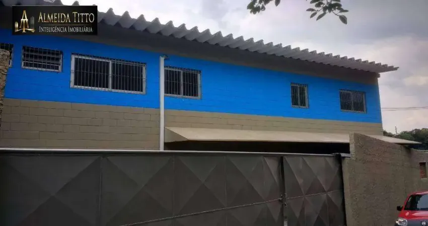 Galpão para locação com 650 m² por r$ 15.066/mês - chácaras marco em barueri/sp.