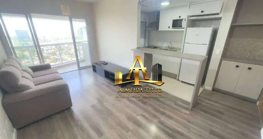 Apartamento com 1 dormitório para alugar, 50 m² por r$ 5.900/mês - novare alphaville - barueri/sp