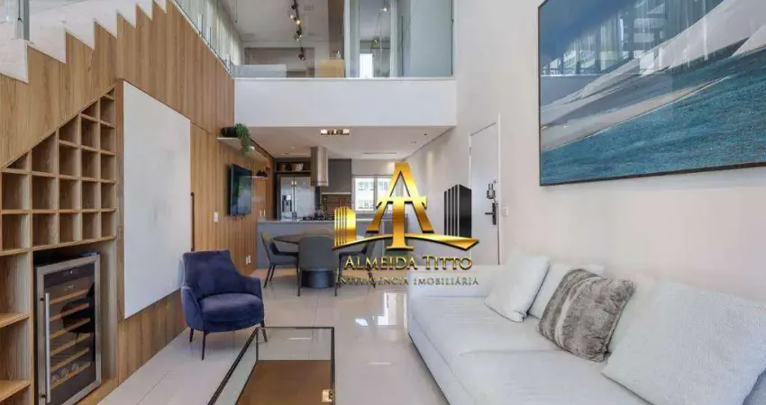 Apartamento duplex com 3 dormitórios à venda, 165 m² por r$ 2.990.000 - edifício alpha park - barueri/sp