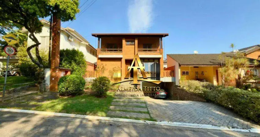 Casa com 4 dormitórios à venda, 305 m² por r$ 2.950.000 - residencial onze (alphaville) - santana de parnaíba/sp