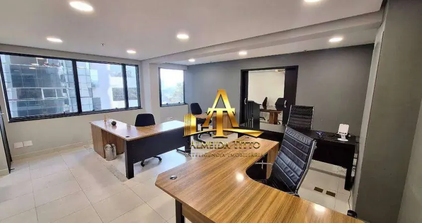 Sala para locação com 64 m² por r$ 7.965/mês - edifício personal business office - barueri/sp