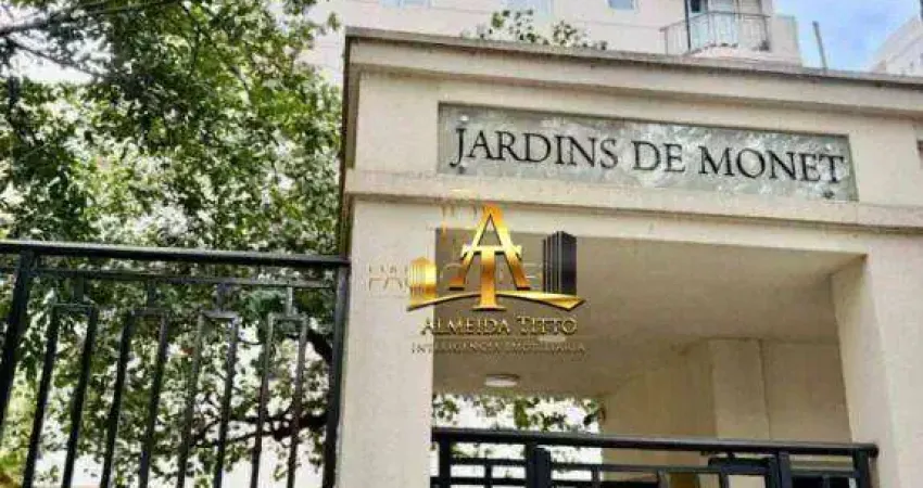 Apartamento com 3 dormitórios à venda, 82 m² por r$ 1.340.000 - edifício jardins de monet - barueri/sp