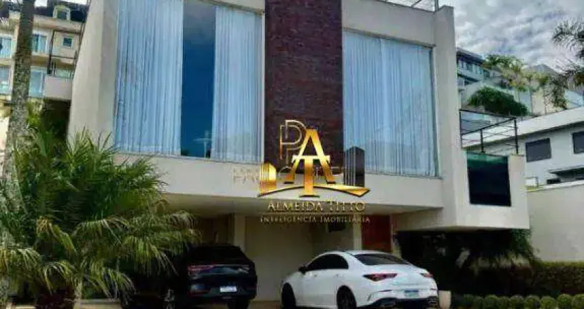 Casa com 4 dormitórios à venda, 500 m² por r$ 5.500.000 - tamboré 10 - santana de parnaíba/sp