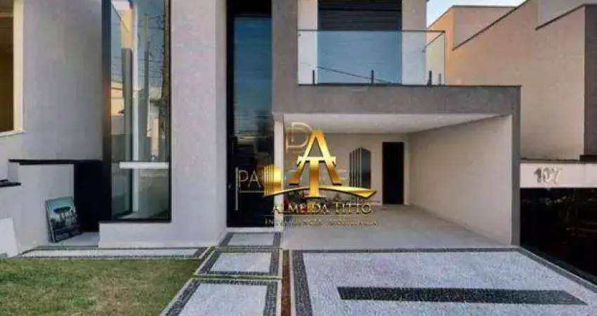 Casa com 3 dormitórios à venda, 259 m² por r$ 2.640.000 - condomínio new ville - santana de parnaíba/sp