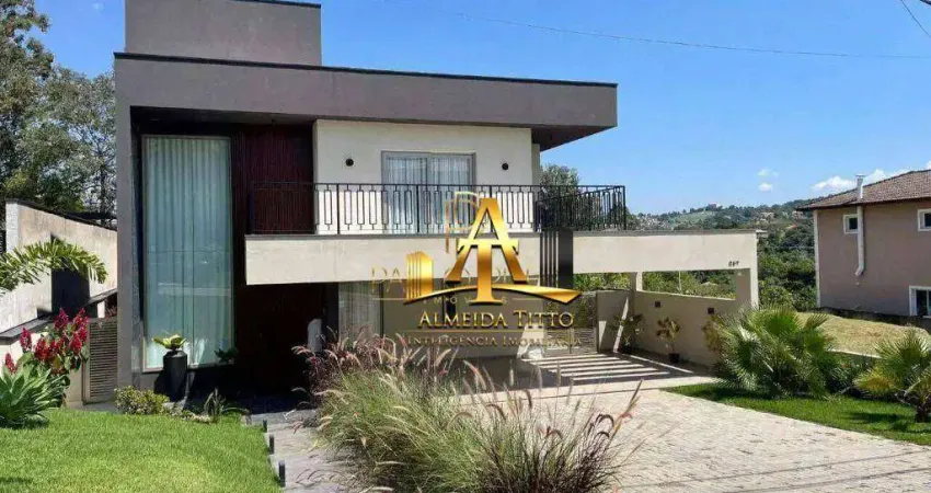 Casa com 4 dormitórios à venda, 431 m² por r$ 3.990.000 - reserva santa maria - jandira/sp