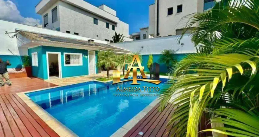 Casa com 4 dormitórios à venda, 324 m² por r$ 3.000.000 - condomínio new ville - santana de parnaíba/sp