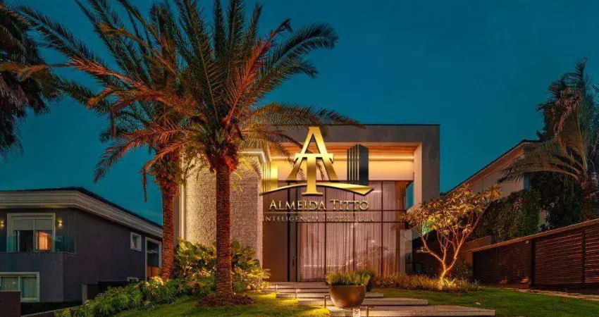 Casa com 6 dormitórios à venda, 1469 m² por r$ 49.000.000 - residencial dois (tamboré) - santana de parnaíba/sp