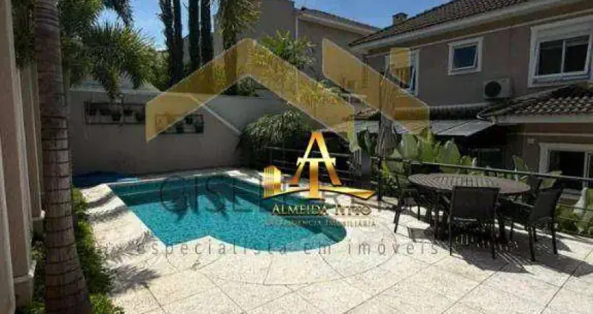 Casa com 4 dormitórios para alugar, 528 m² por r$ 27.900,00/mês - alphaville conde ii - barueri/sp