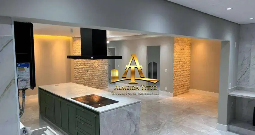 Apartamento com 3 dormitórios à venda, 110 m² por r$ 1.550.000 - edifício parc athenee - barueri/sp