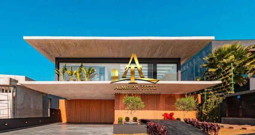 Casa com 3 dormitórios à venda, 360 m² por r$ 5.450.000 - vintage - cotia/sp