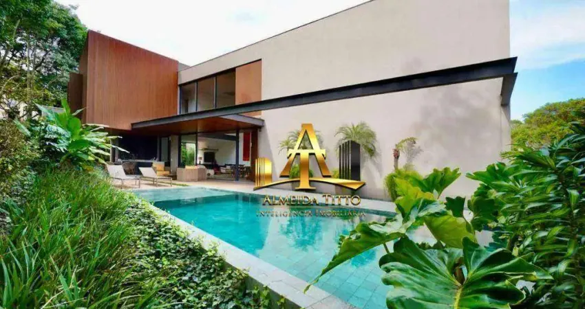 Casa com 4 dormitórios à venda, 537 m² por r$ 9.700.000,00 - tamboré 10 - santana de parnaíba/sp