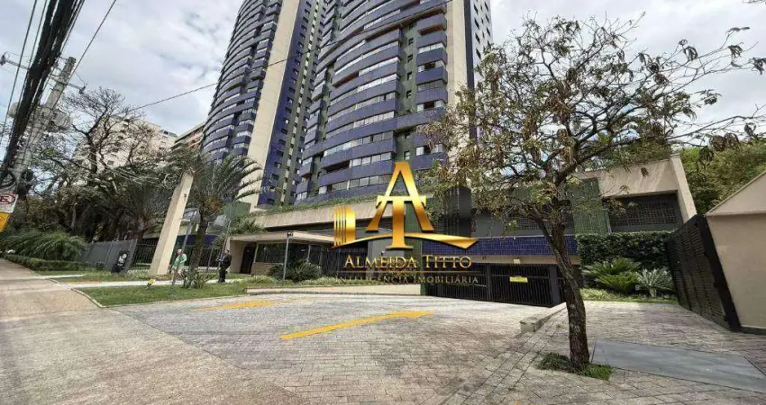 Apartamento com 4 dormitórios para alugar, 306 m² por r$ 16.370/mês - alphaville industrial - barueri/sp