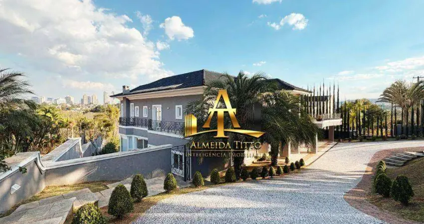 Casa com 5 dormitórios para alugar, 1100 m² por r$ 60.000/mês - residencial três (tamboré) - santana de parnaíba/sp