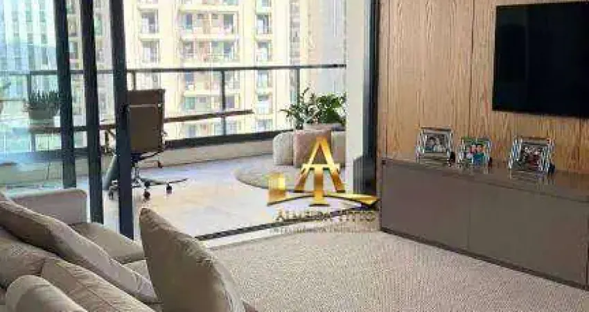 Apartamento com 3 dormitórios para alugar, 282 m² por r$ 45.000/mês - condomínio canvas high houses - barueri/sp