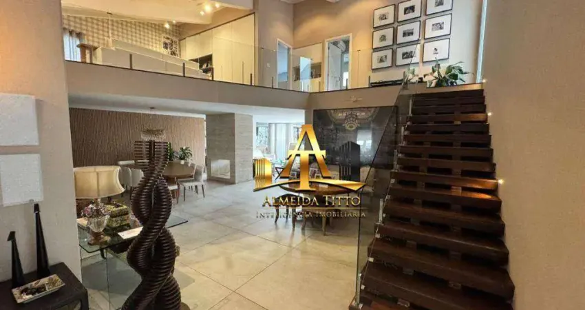 Casa com 4 dormitórios à venda, 706 m² por r$ 11.000.000 - alphaville 1 - barueri/sp