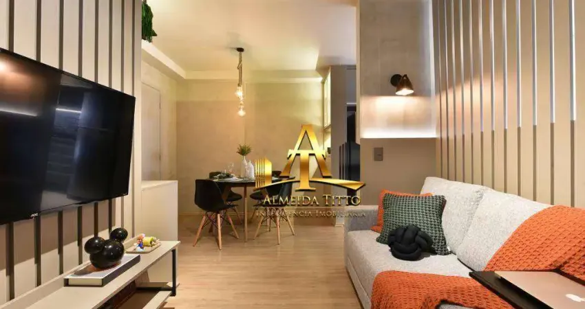 Apartamento com 1 dormitório à venda, 50 m² por r$ 750.000 - edifício splendya 2 - barueri/sp