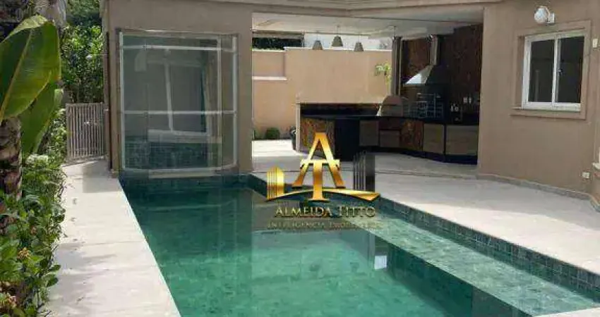 Casa com 4 dormitórios para alugar, 489 m² por r$ 30.000/mês - tamboré 10 - santana de parnaíba/sp