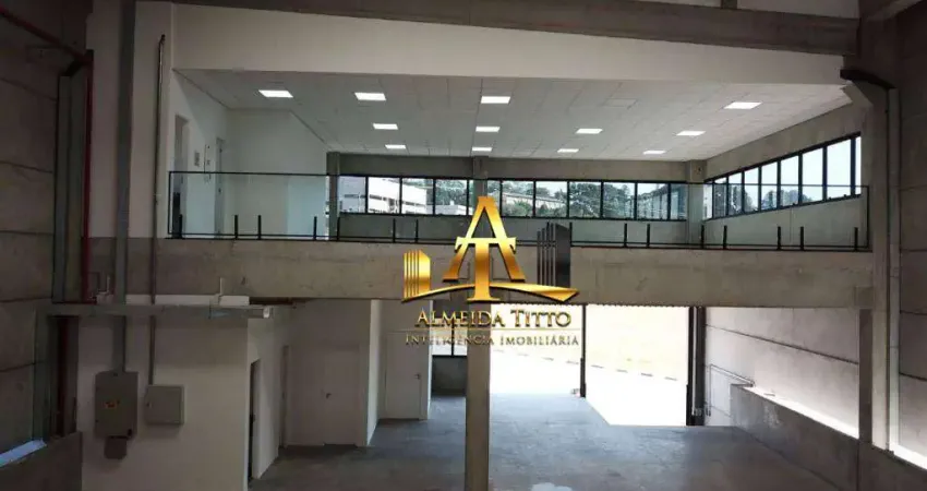 Galpão para locação com 916 m² por r$ 30.422/mês - caucaia do alto em cotia/sp.