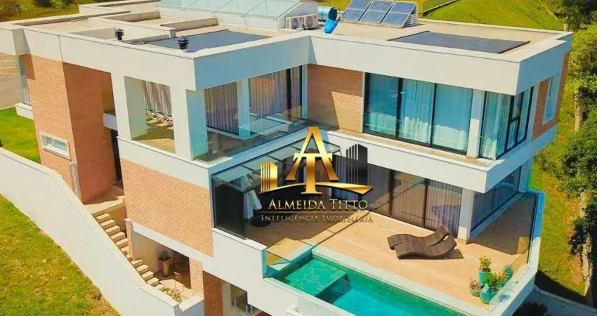 Casa com 4 dormitórios para alugar, 604 m² por r$ 28.000/mês - residencial campos do conde - santana de parnaíba/sp