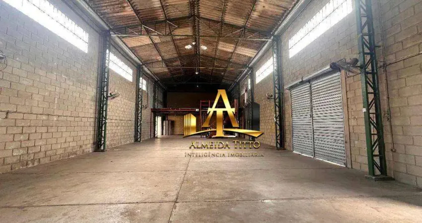 Galpão, 500 m² - venda ou aluguel  - núcleo residencial célia mota - barueri/sp