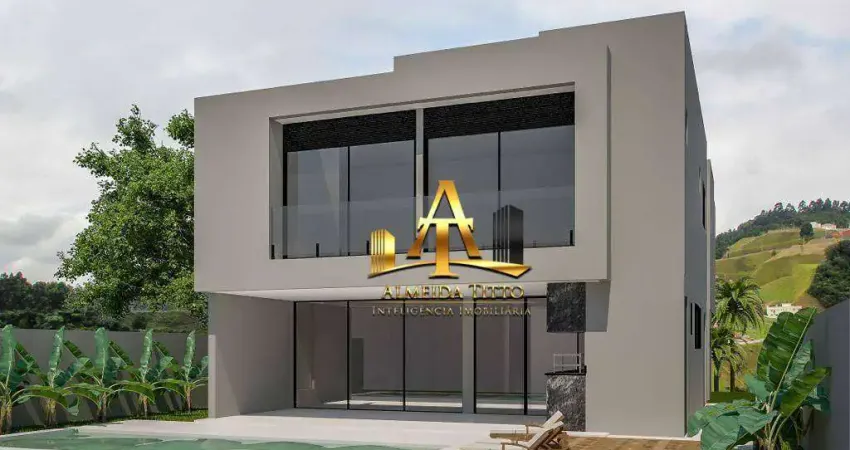 Casa com 4 dormitórios à venda, 390 m² por r$ 4.250.000 - residencial burle marx - santana de parnaíba/sp