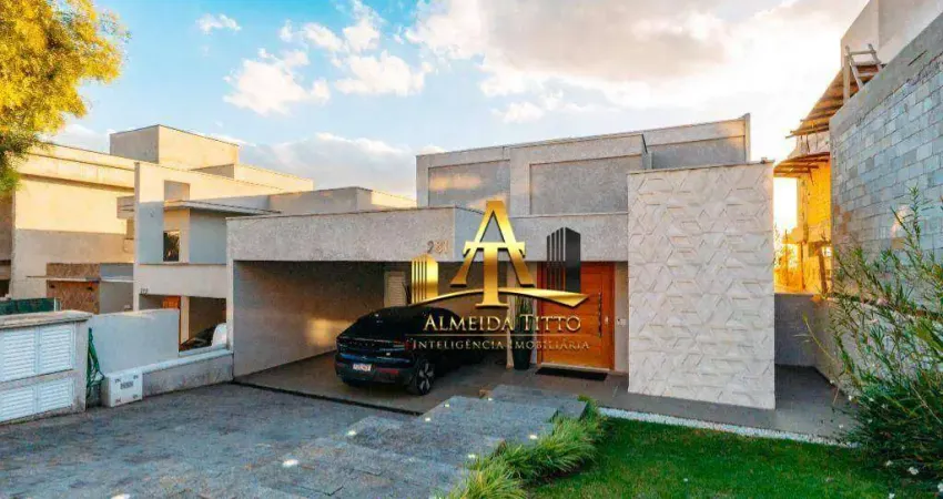 Casa com 4 dormitórios à venda, 289 m² por r$ 2.980.000 - valville 1 - santana de parnaíba/sp