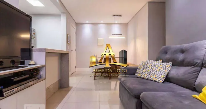 Apartamento com 2 dormitórios à venda, 65 m² por r$ 700.000,00 - edifício iakatu - barueri/sp