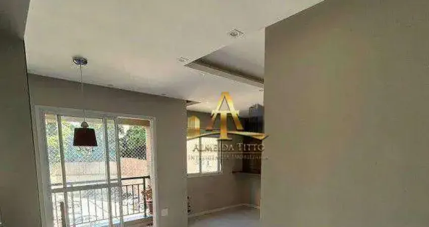 Apartamento com 2 dormitórios para locação com 66 m² - parque viana em barueri/sp.