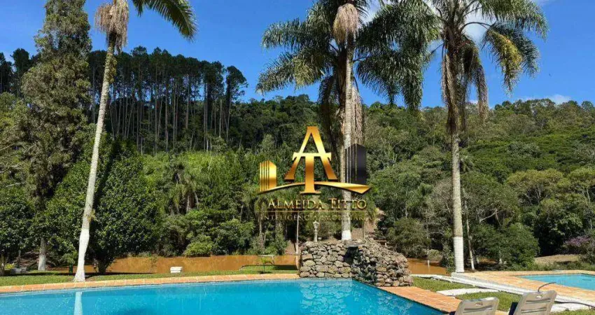 Sítio de porteira fechada à venda em piedade/sp – 7 alqueires | estrutura completa