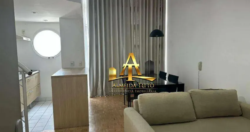 Apartamento com 2 dormitórios para alugar, 86 m² por R$ 5.090/mês - Edifício Loft - Barueri/SP