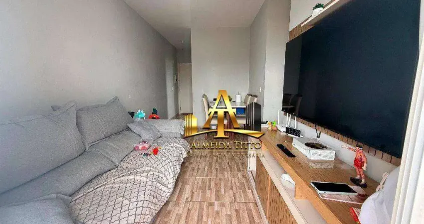 Apartamento com 2 dormitórios à venda, 57 m² - Chácaras Maria Inês - Santana de Parnaíba/SP