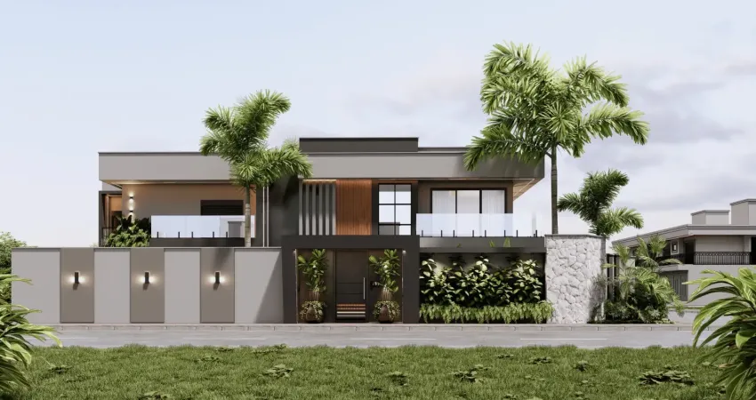 Excelente casa de alto padrão, acabamento fino, projeto único na cidade!!