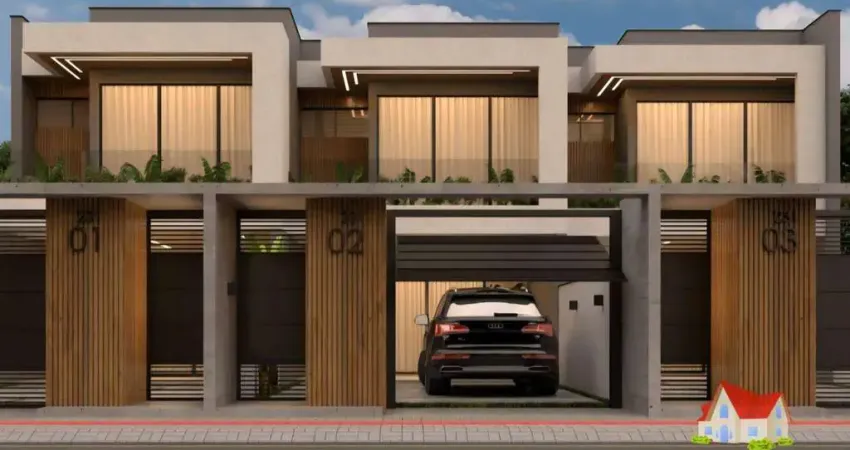 Viva C/Estilo ! Sobrados Geminados C/03 Quartos C/Suite + 02 Vagas de Garagem + Area C/Churrasqueira C/Piscina No Bairro Saguacu !
