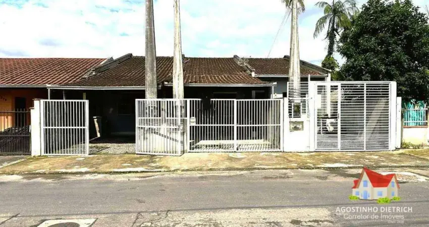 Casa geminada terrea c/02 quartos + pergolado + moveis no bairro j.paraiso!