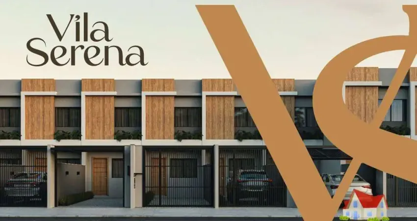 Sobrados geminados c/02 quartos + 02 vagas de garagem + espaco aos fundos no bairro aventureiro!