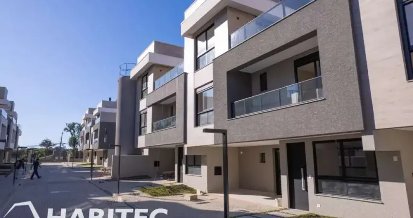 Sobrado novo com 03 suítes e ático em santa felicidade - htl9029 - habitec