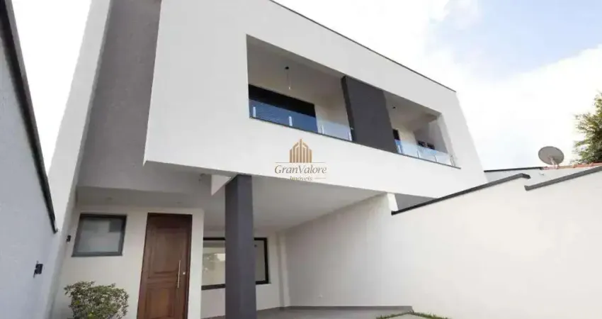 Sobrado à venda em curitiba - santo inácio - novo - pronto para morar - 150m²