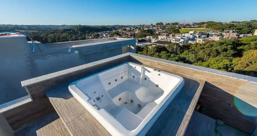 Casa em condomínio fechado com 4 quartos à venda na Rua Hermenegildo Luca, 101, São Braz, Curitiba