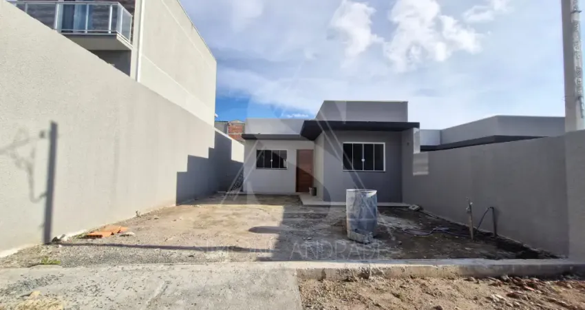 Casa fase acabamento 2 quartos suíte Jd Pinheiros Quatro Barras