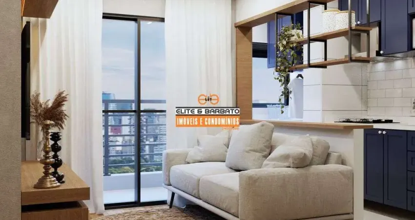 Apartamento em Diadema, com 2 quartos, vaga e varanda