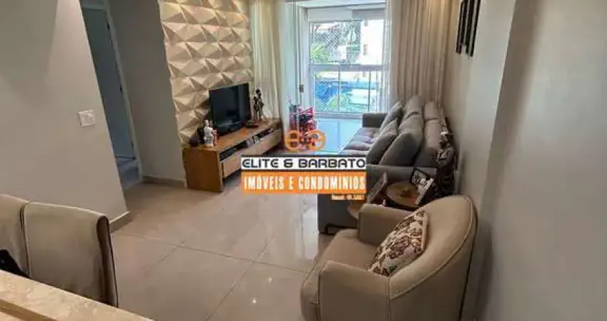 Apartamento Mobiliado com Varanda Gourmet e 2 Vagas na Vila Mascote!