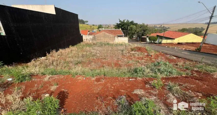 Terreno à venda, 414 m² por R$ 190.000,00 - Jd Roland - Rolândia/PR
