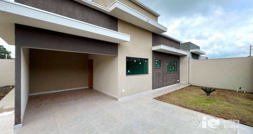 Casa com 3 dormitórios à venda por R$ 525.000 - Jardim Roland - Rolândia/PR