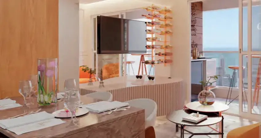 Apartamento 2 quartos bem planejado com excelente área com vista a beira mar e proximidade de principais referência da região sulvenja pro ahopppinh view.