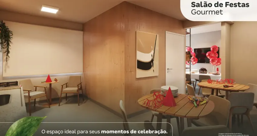 Empreendimento com 02 quartos, varanda com acesso exclusivo na av caxanga