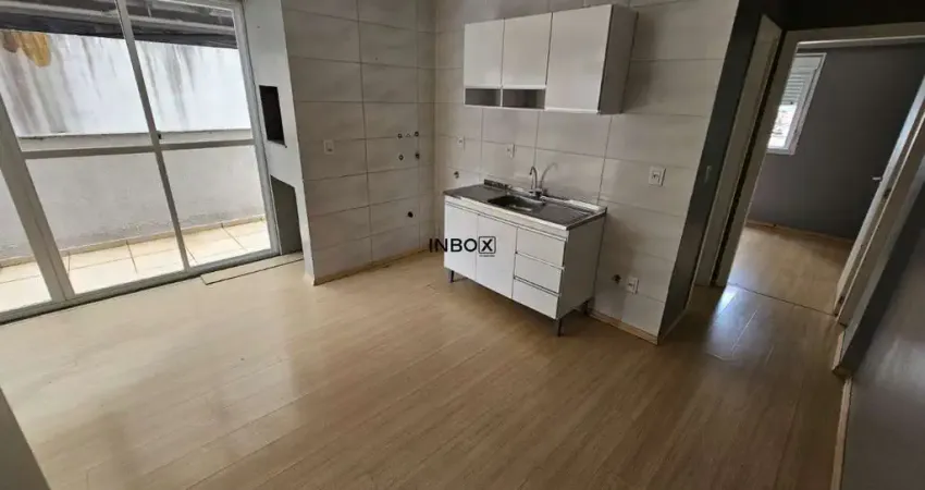 INBOX CIA IMOBILIÁRIA VENDE APTO SEMIMOBILIADO COM 01 QUARTO COM 33,08M² PRIVATIVOS E AMPLO TERRAÇO NO BAIRRO BORGO NA CIDADE DE BENTO GONÇALVES