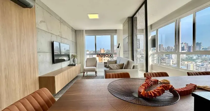 Inbox Cia Imobiliária vende apartamento de 2 quartos mobiliado no bairro São Francisco em Bento Gonçalves