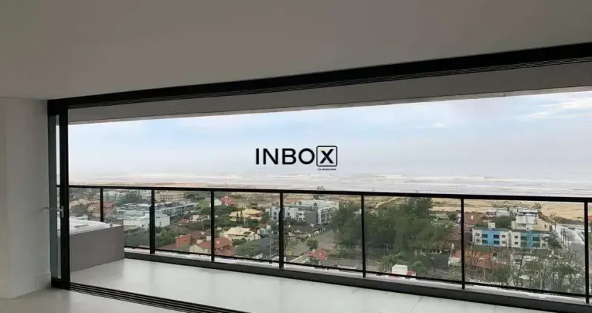 INBOX VENDE apartamento com 4 suítes, 3 vagas, vista para o mar, com 220m² privativos, na Pria da Torres - RS.